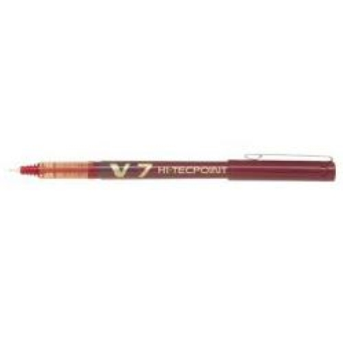 PILOT ROTULADOR V-7 ROJO