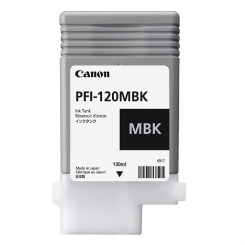 CANON TINTA NEGRO MATE PFI-120MBK TM-200/TM-205/TM-300/TM-305 130ml.