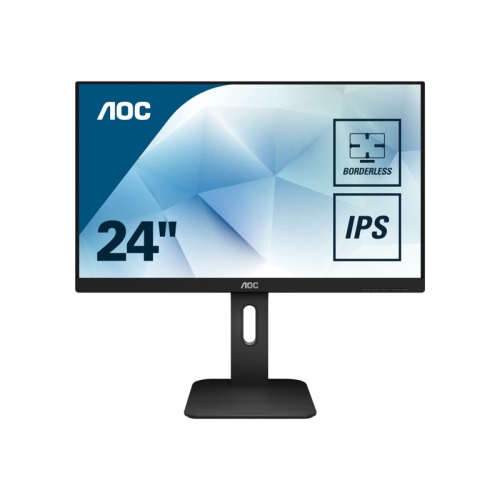 Monitor LED - AOC 24P1 - 23.8" - 1920 x 1080 Full HD - IPS - 250 cd/m² - 1000:1 - 5 ms - HDMI - DVI - DisplayPort - VGA