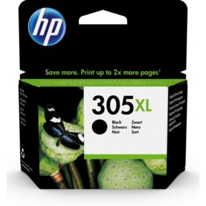 HP CARTUCHO NEGRO Nº305XL - DESKJET 2300, 2700 SERIE, PLUS 4100, ENVY 6000, PRO 6400