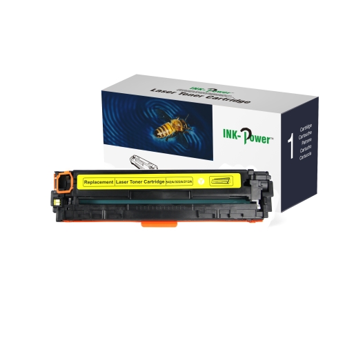 INK-POWER TONER COMP. HP CB542A/CE322A Nº125A/CF212A / CANON 716 AMARILLO 1977B002 1.400PAG. 131A