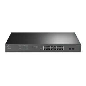 TP-Link - Switch semigestionable SG1218MPE - 16 puertos - GIGA POE/POE+ Alimentación POE 192W