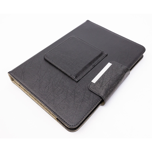 Talius - Funda para tablet 10.1" con teclado - Bluetooth - Negro aluminio