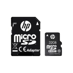HP - MicroSDHC 32 GB Cl10 U1 NEGR/BL