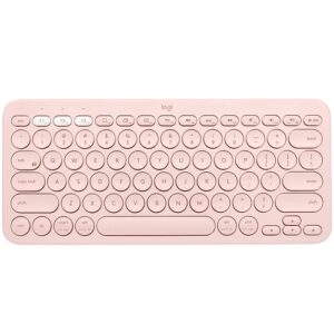 Logitech K380 Teclado Compacto Inalmbrico por Bluetooth Rosa
