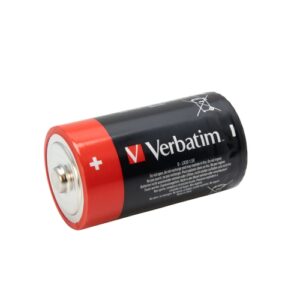 VERBATIM PILAS ALCALINAS D - LR20 - (PACK 2 UDS)