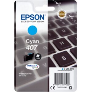 EPSON CARTUCHO 407 CIAN 1900PAG - WF4745