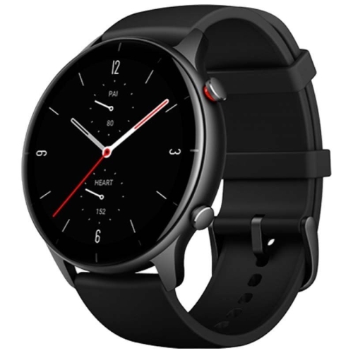 Huami - Smartwatch Amazfit GTR 2e - Notificaciones - Frecuencia Cardíaca - GPS - Negro Obsidiana