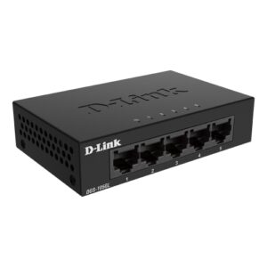 D-Link - DGS-105GL Switch 5 puertos 10/100/1000 Carcasa Metálica Plug&Play