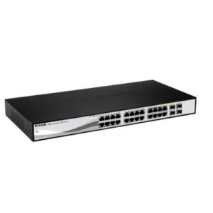 D-Link - Switch DGS-1210-26 Smart Plus 24 Puertos/ RJ-45 10/100/1000 - 2 x SFP Semigestionable