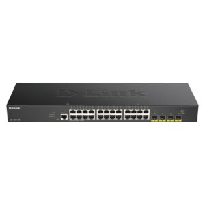 D-Link - Switch Smart DGS-1250-28XMP 24 Puertos/ RJ-45 10/100/1000 POE - Semigestionable
