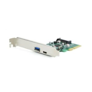 Tarjeta PCI-E 2p. USB 3.0-USB-c 3.1 (Gen2) AF + Bracket bajo perfil