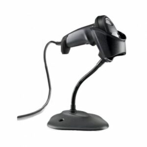 Zebra - DS4608 - Cableado - Óptica: 2D Imager Standard Range - Color: Negro - IP52 - (Kit lector + cable USB + soporte)