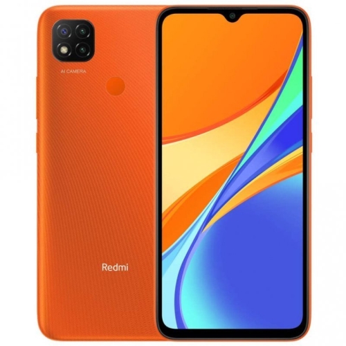 Xiaomi - Smartphone Redmi 9C - 6.53" - 720x1600 HD+ - 3/64GB - Batería 5000 mAh - Naranja