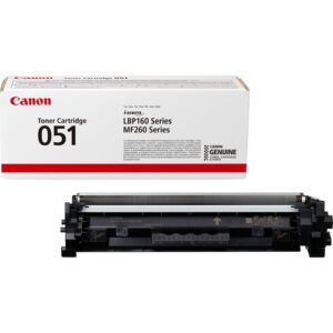 Toner CANON 051 negro 1.700pag. i-SENSYS LBP162 MF264 MF267 MF269