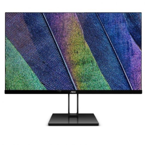 Monitor Profesional AOC 27V2Q 27/ Full HD/ Negro