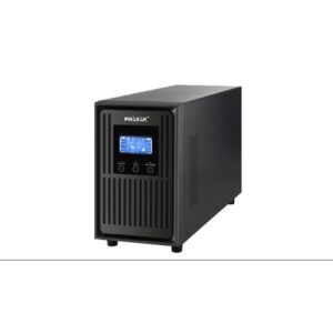Phasak - SAI Conqueror Pro - Online - 2KVA/1800W - Formato Torre - 3 Schuko - LCD - RS232-USB - Baterias 4x9Ah