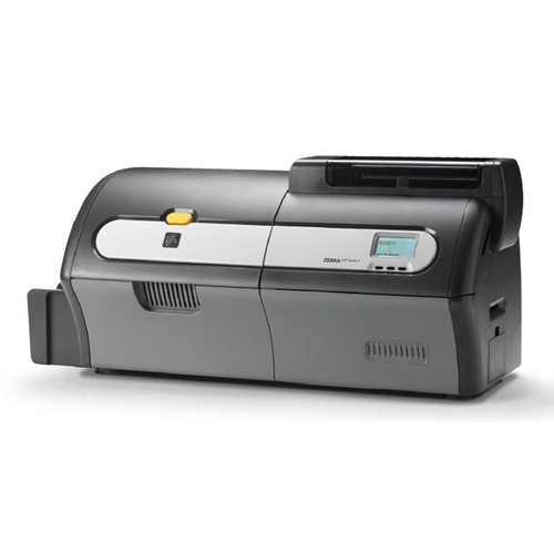Impresora de tarjetas Zebra ZXP serie 7 Pro Printer ZXP Series 7, Dual Sided, UK/EU Cords, USB, 10/100 Ethernet, Media Starter Kit
