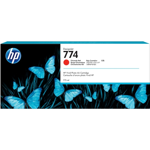 CARTUCHO ROJO CROMATICO HP 774