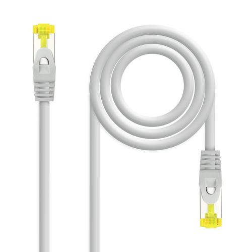 Nanocable - Cable red latiguillo lszh cat.6a sftp awg26, 25 cm