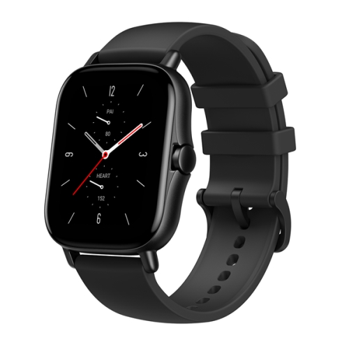 Huami - Smartwatch Amazfit GTS 2 - Notificaciones - Frecuencia cardiaca - GPS - Negro
