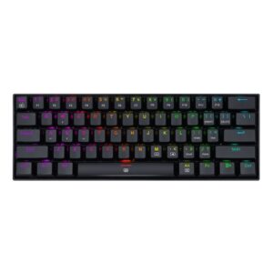 Redragon - DRAGONBORN Teclado Mecánico Gaming Switch Rojo RGB Negro - Layout USA