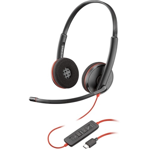 Poly - Plantronics Blackwire C3220 USB-C Headset black (CJ39953)