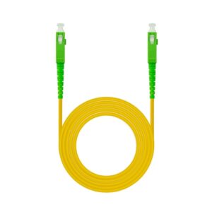 Cable de Fibra ptica G657A2 Nanocable 10.20.0001/ LSZH/ 1m/ Amarillo