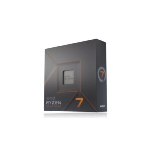 AMD Ryzen 7 7700X - Socket AM5 - 4.5 GHz (5.4 GHz max) - 8 cores - 16 hilos - 8 MB L2 - 32 MB L3 - 105W - Radeon Graphics - En caja - Sin ventilador