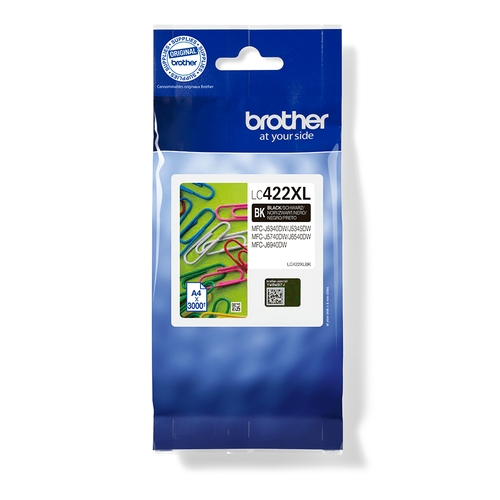 CARTUCHO BROTHER LC422XLBK NEGRO 3000 PAG
