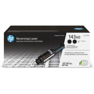 HP TONER 143AD NEGRO KIT RECARGA X 2 NEVERSTOP (W1143AD)