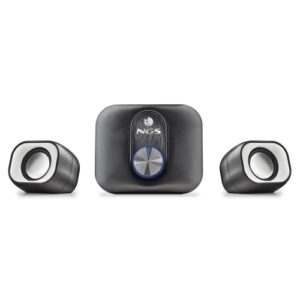 NGS Comet 2.1 Altavoces para PC USB 2.1 20W con Subwoofer - Conexion Jack 3.5mm - Controles en Altavoz