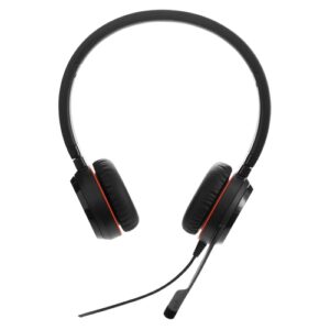 Jabra - Auriculares EVOLVE 20SE UC Stereo Cableado De Diadema Estéreo - Biauricular - Supra-aural - 32 Ohm - 150 Hz a 7 kHz - 95 cm Cable - Cancelación de ruido - USB