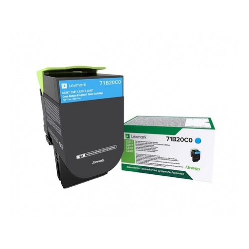 LEXMARK TONER CIAN 71B20C0 2.300 PAGINAS