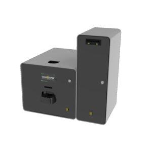 CashKeeper CK+ ALU Zeus Alfa - Sistema seguro de gestión de efectivo - Capacidad para cambio: 120 billetes y 3673 monedas - Recaudación: cajón cerrado hasta 400 billetes - Ethernet - Aluminio