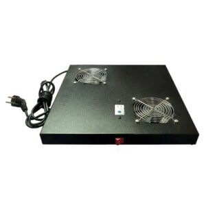 Phasak - Conjunto de ventilacion 1U negro - 6 x 120mm