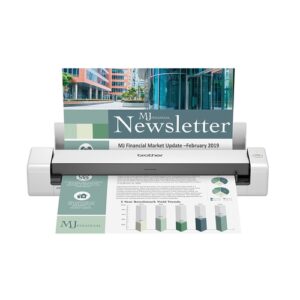 Brother DS740 Escaner Portatil - A4 - Hasta 30ppm - Doble Cara