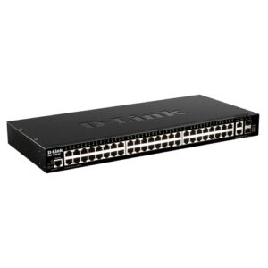 SWITCH GESTIONABLE D-LINK L3 STAKABLE DGS-1520-52/E 48P GIGA + 2P 10G  + 2P SFP