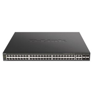 SWITCH GESTIONABLE D-LINK L2/L3 DGS-2000-52MP  48P GIGA POE (370W)  + 4P COMBO SFP