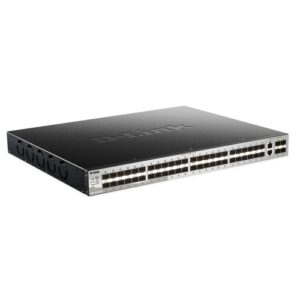 SWITCH GESTIONABLE L3 D-LINK STACKABLE DGS-3130-54S/SI 48P SFP+ 2P 10G + 4P 10G SFP+