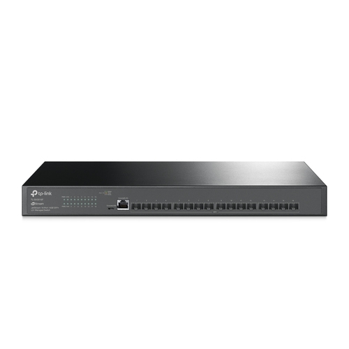 SWITCH GESTIONABLE L2+ TP-LINK SX3016F 16P 10Gbps SFP+ L2+ DOBLE FUENTE REDUNDANTE GESTION OMADA SDN ADMINISTRACION WEB