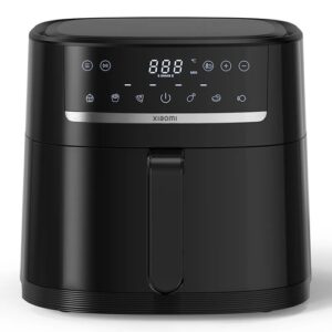 Xiaomi Air Fryer 6L Freidora sin Aceite 6L 1500W - Ajuste de Temperatura - Panel de Control Inteligente - Recubrimiento Antiadherente - Color Negro