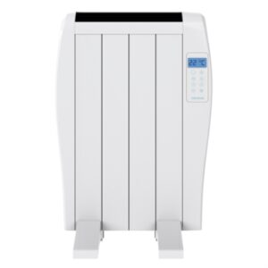 Cecotec Ready Warm 800 Thermal Radiador Electrico Bajo Consumo 600W - 4 Elementos - Colocacion en Pared o de Pie - Pantalla LED - 3 Modos - Temporizador - Mando a Distancia
