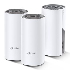 PUNTO DE ACCESO WIFI TP-LINK DECO E4 MESH  AC1200 3UDS CPU QUALCOMM 2P ETH 2ANT INTERNAS CONFIG ASISTIDA