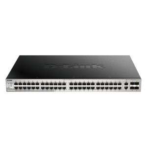 SWITCH GESTIONABLE L3 D-LINK STACKABLE DGS-3130-54TS/E 48P GIGA + 2P 10G + 4P 10G SFP+