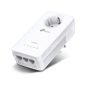 HOMEPLUG WIFI TP-LINK TL-WPA8631P CON PASSTHROUGH 3P GIGA WIFI AC1300 DUALBAND  300 Mbps at 2.4 GHz + 867 Mbps at 5 GHz, 1300 Mbps Powerline