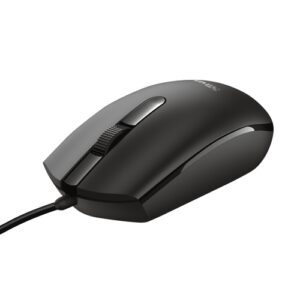 MOUSE OPTICO TRUST BASI USB 3 BOTONES Y RUEDA DE DESPLAZAMIENTO 1200DPI  24271