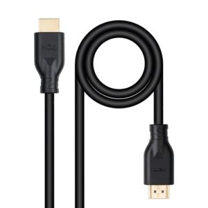 CABLE HDMI V2.0 4K@60HZ 18Gbps CCS NEGRO 1 M