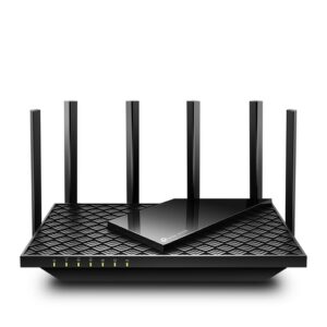 ROUTER WIFI TRIPLE BANDA TP-LINK ARCHER AXE75 WIFI 6E AX5400 CPU QUAD-CORE 1.7GHz USB 3.0 COMPATIBLE ONE MESH LATENCI ULTRA BAJA