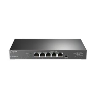 SWITCH NO GESTIONABLE TP-LINK TL-SG105PP-M2 5P 2.5G CON POE++ DE 4P ADMITE 60W POR PUERTO MAX 123W